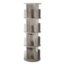 Rotating Bookshelf 360° Display Floor Standing 4-Shelf Bookcase
