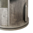 Rotating Bookshelf 360° Display Floor Standing 4-Shelf Bookcase