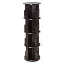 Rotating Bookshelf 360° Display Floor Standing 4-Shelf Bookcase