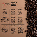Coffee-Themed Laser Engraved Cork Trivets – 8" or 10" | Heat-Resistant Gift for Coffee Lovers