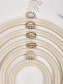 Round Flexi Hoop Nurge 230-2 White