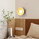 Round Ollina Travertine Wall Lamp