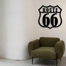 ROUTE 66 Metal Wall Art