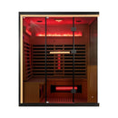 Rövia Ember 4-Person Full-Spectrum Infrared Sauna With Himalayan Salt Panels [Made-To-Order] (SAK80537)