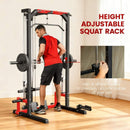 Rovix All-In-One Home Gym Squat Rack With Pull Up And Lat System (SAK95431)