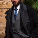 Cortina - Silk Jacquard Tie - Royal Blue