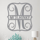 Royal Split Monogram Sign