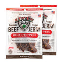 Red Pepper Beef Jerky | Pack of 6 | 1.5 oz | Shipping Included | Nebraska Star Beef