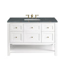 James Martin Breckenridge 48" Single Bathroom Vanity, Bright White