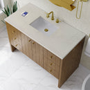 James Martin Hudson 48" Single Bathroom Vanity, Honey Oak