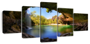 Hamilton Pool And Waterfall Wall Art