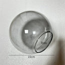 Ruby red swirl glass ball pendant lamp living room decor