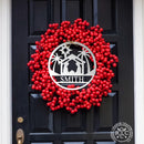12" Holiday Name Sign Collection - Personalized Christmas Signs