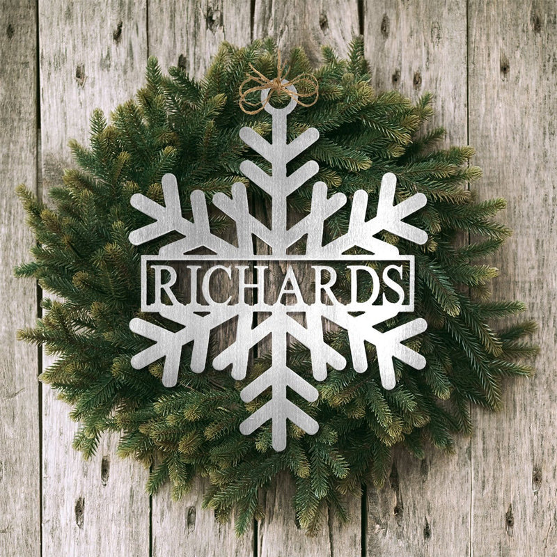 12" Holiday Name Sign Collection - Personalized Christmas Signs