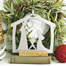 9" Nativity Silhouette - 4 Styles - Birth of Jesus Scene Figures