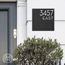 Hyde Address Plaque - House Number Address Sign Decor for Front Door