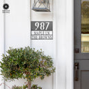 Always Come Home Address Plaque - Personalized Outdoor Sign with Name