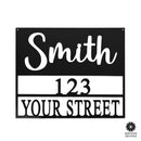 Always Come Home Address Plaque - Personalized Outdoor Sign with Name