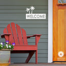Landscape Address Plaque - 4 Styles - Circular Address Plaque for House Numbers
