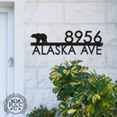Modern Outdoor House Numbers - 9 Styles - Personalized Address Signs for House