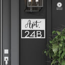 Station Park Address Plaque - 4 Styles - Personalized Address Plaque with Numbers