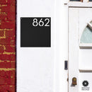 Whitehall Address - 3 Sizes - Personalized Address Plaque for Houses with Street Name