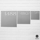 Whitehall Address - 3 Sizes - Personalized Address Plaque for Houses with Street Name