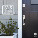 Why the Long Address - 3 Sizes - Address Numbers for Houses Plaque