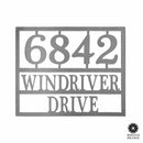 Why the Long Address - 3 Sizes - Address Numbers for Houses Plaque