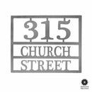 Why the Long Address - 3 Sizes - Address Numbers for Houses Plaque