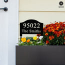 Address Yard Signs with Stakes - Address Signs for Houses for Ground