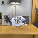 Custom Standing Sports Balls - 6 Styles - Metal Ball With Name and Player Number