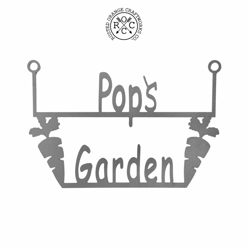 Garden Hanger Sign - 2 Styles - Decorative Garden Signs Gifts for Men and Women