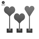 8" Stand-Up Hearts (Two Styles) - Romantic Date Night Decorations