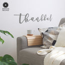 Farmhouse Thanksgiving Wall Words - Home Wall Decor for Bedroom