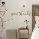 Farmhouse Thanksgiving Wall Words - Home Wall Decor for Bedroom