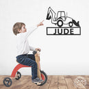 Work Truck Signs - 3 Styles - Monster Truck Room Decor for Boys and Girls