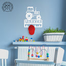 Work Truck Signs - 3 Styles - Monster Truck Room Decor for Boys and Girls