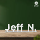 Large Desk Name Plaque - Custom Name Plate for Office and Desk