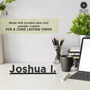 Large Desk Name Plaque - Custom Name Plate for Office and Desk