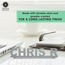 Medium Desk Name Plaque - Custom Name Plate for Office and Desk