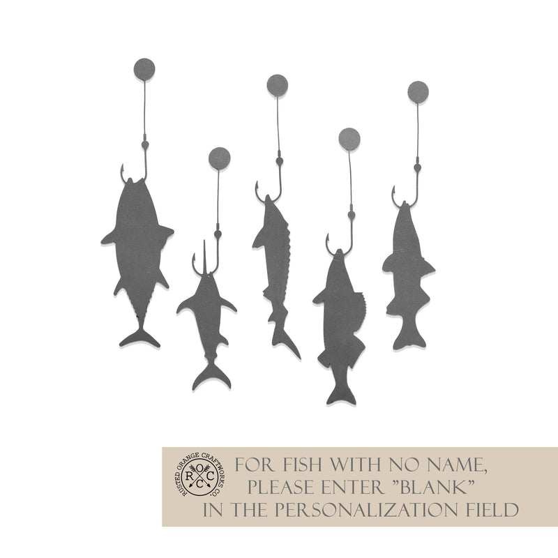 Fish with Name - 3 pack - Fishing Father's Day, Dad, Grandpa Gift Fish with Name - 3 pack - Fishing Father's Day, Dad, Grandpa Gift