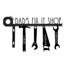 No One Else Measures Up to Dad Family Name Sign - Custom Fathers Day Gifts