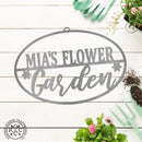Garden Custom Ovals - 4 Styles - Personalized Garden Signs Decorative Outdoor