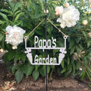 His and Her Garden Signs - Decorative Garden Signs Gifts for Men and Women