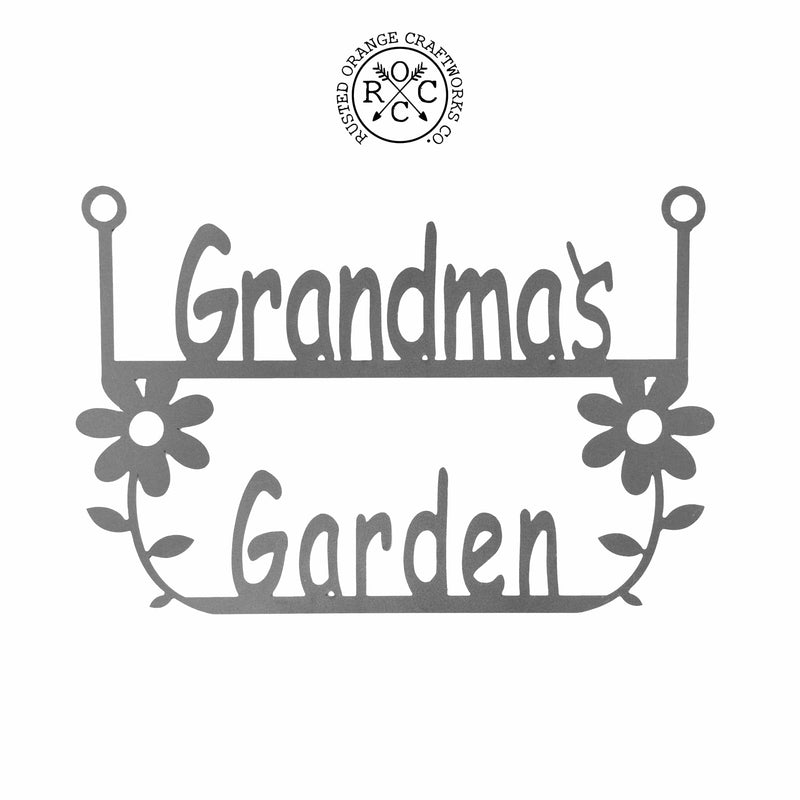 Garden Hanger Sign - 2 Styles - Decorative Garden Signs Gifts for Men and Women