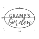 His and Her Garden Signs - Decorative Garden Signs Gifts for Men and Women