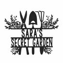 Find Me In The Garden Custom Sign - 2 Styles - Personalized Gardening Decor Outdoor Signs