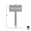 Window Garden Markers - Single - Herb Garden Plant Identification Stakes