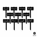 Window Garden Markers - Single - Herb Garden Plant Identification Stakes